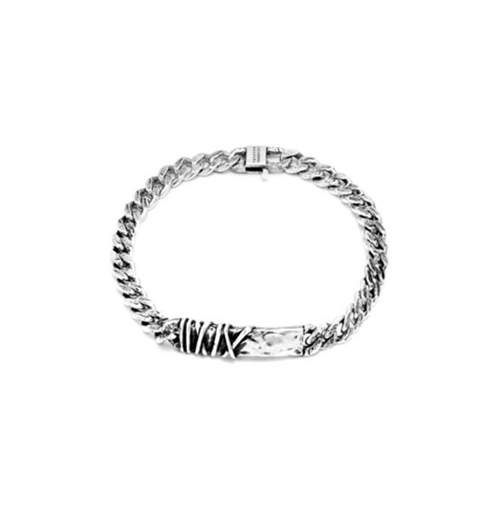 Bracciale Giovanni Raspini Uomo RIVER STRING in Argento 11240 - 11240